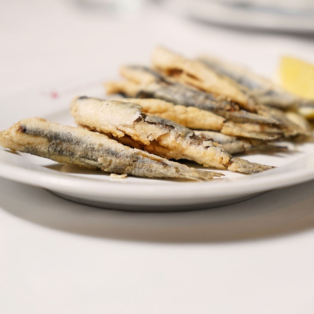 Boquerones fritos
